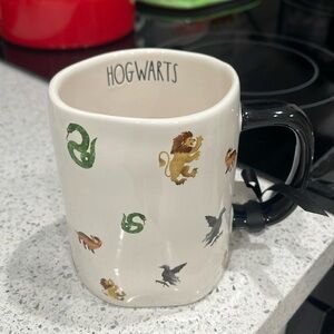 Rae Dunn & Harry Potter Hogwarts & Characters White/Black/Multi Colors MUG